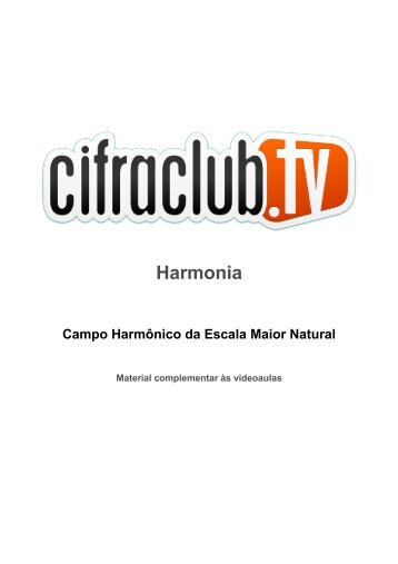 Harmonia - Cifra Club