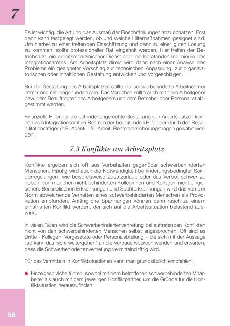 Die Schwerbehindertenvertretung, Vertrauensperson ...