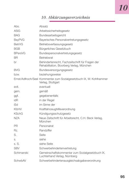 Die Schwerbehindertenvertretung, Vertrauensperson ...