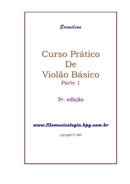 Curso Prático De Violão Básico