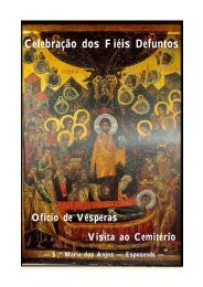 Vésperas dos Defuntos e Visita ao Cemitério