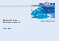Zertifizierung - ZDH-Zert