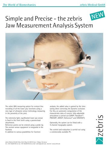 The World of Biomechanics zebris Medical GmbH