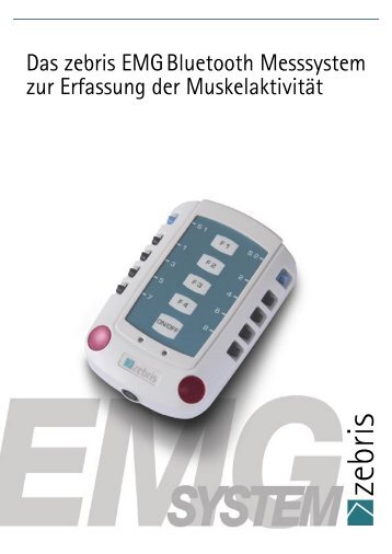 Produktinformation EMG System - zebris Medical GmbH