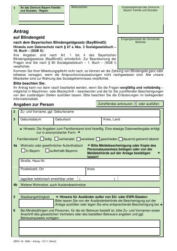 Blindengeld Magazine