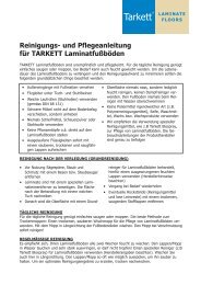 TARKETT Laminatfußböden - zebo Fußbodenbau GmbH