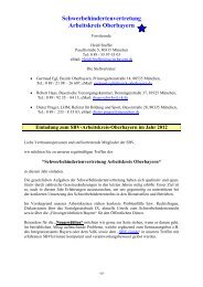 SBV-Arbeitskreis-Oberbayern Einladung 2012