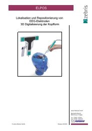 Lokalisation und Repositionierung von EEG-Elektroden 3D ...