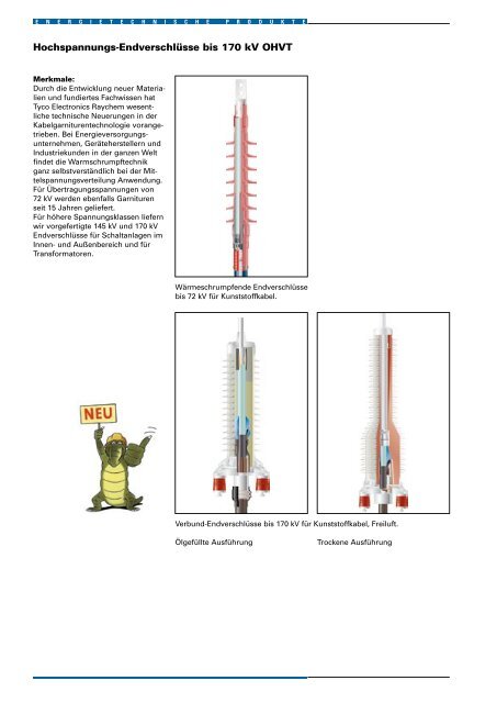 Gesamtkatalog Mittel-/Hochspannung bis 170 kV - Ze-gmbh.de