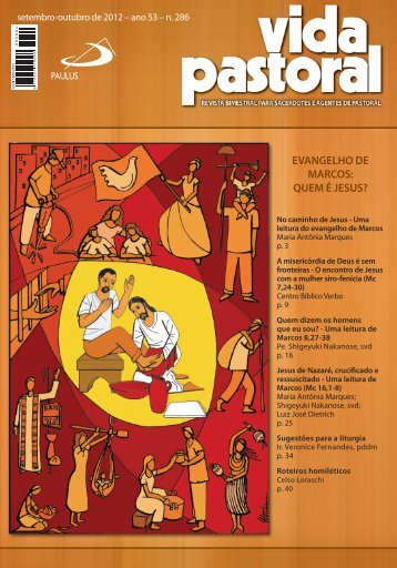 EVANGELHO DE MARCOS: QUEM É JESUS? - Vida Pastoral