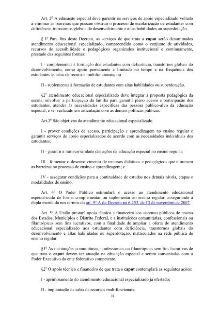 Coletânea de Textos Legais 2012 - Secretaria Municipal de Educação