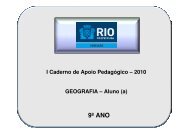 geografia 9 aluno - Portal da Prefeitura da Cidade do Rio de Janeiro