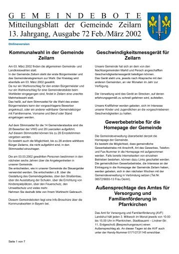 Druckversion im PDF Format downloaden - Gemeinde Zeilarn