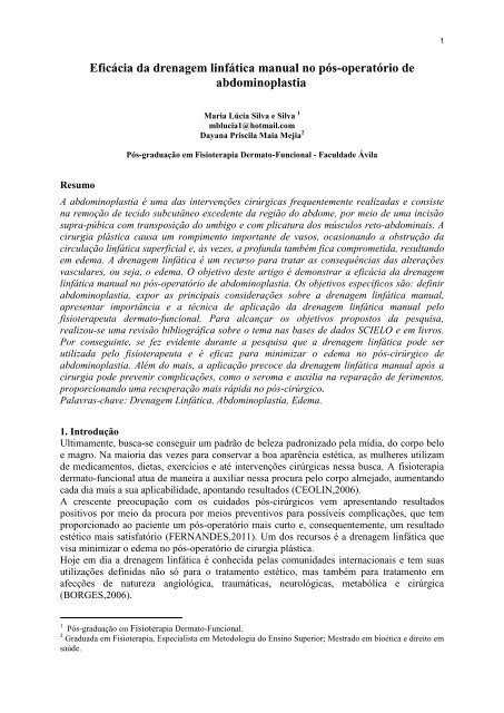 Ficha de Anamnese Corporal.pdf - Fisioterapia Dermato-funciona