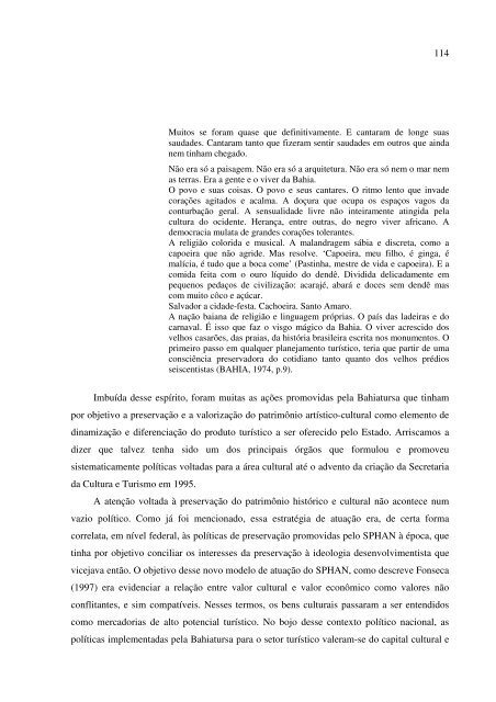 Política cultural na Bahia: o caso do Fazcultura - Universidade ...