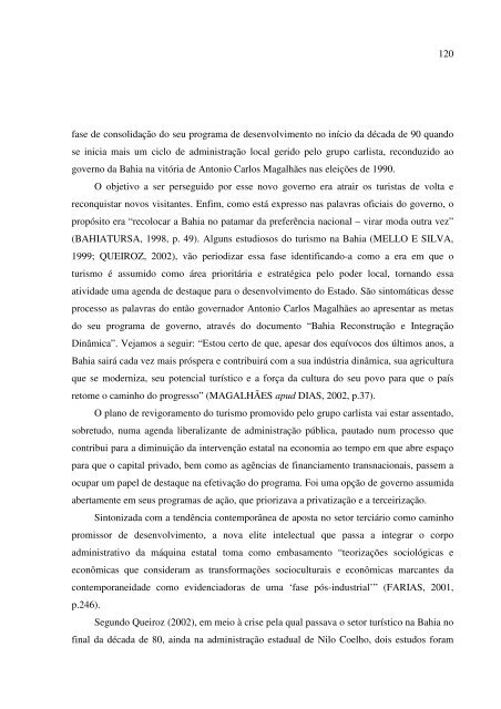 Política cultural na Bahia: o caso do Fazcultura - Universidade ...