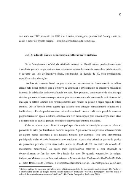 Política cultural na Bahia: o caso do Fazcultura - Universidade ...