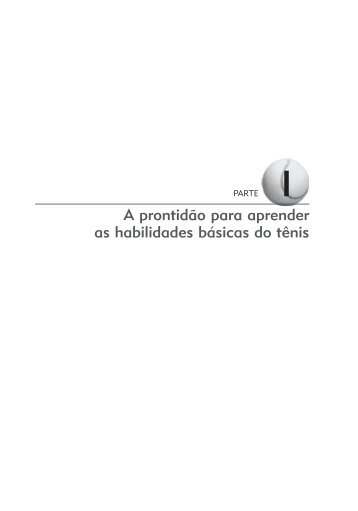 A prontidão para aprender as habilidades básicas do ... - Extra.com.br