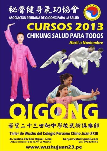 cursos abiertos de qigong - salud para todos - Textos PUCP Textos ...