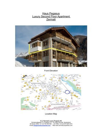 Apartment Brochure - Zermatt Luxury Property Development in ...