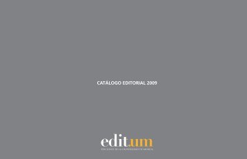 CATÁLOGO EDITORIAL 2009 - Servicio de Publicaciones de la ...