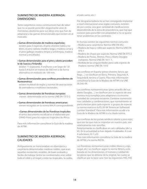 productos de madera arquitectura - Consejo Superior de Colegios ...