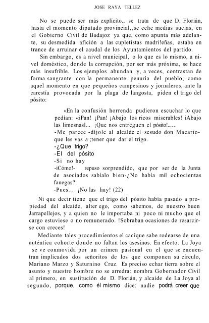 Anatomía del caciquismo extremeño: «Jarrapellejos», de Felipe Trigo