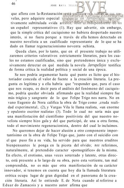 Anatomía del caciquismo extremeño: «Jarrapellejos», de Felipe Trigo