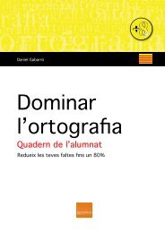 Dominar l’ortografia