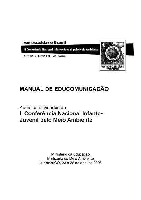 MANUAL DE EDUCOMUNICAÇÃO II Conferência Nacional ... - CDCC