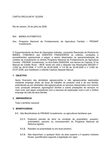 CARTA-CIRCULAR N° 32/2008 Rio de Janeiro, 30 de ... - Abimaq