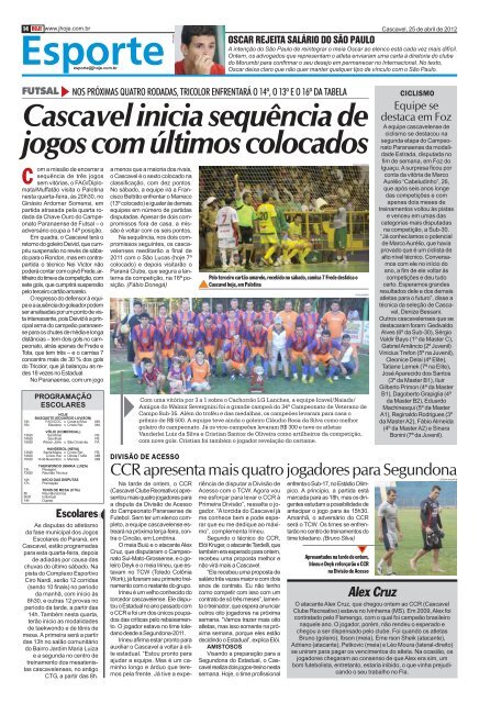 Jornal Hoje - 14 - Esportes - pb.pmd