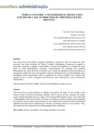 perícia contábil: a necessidade da prática dos estudos ... - Convibra