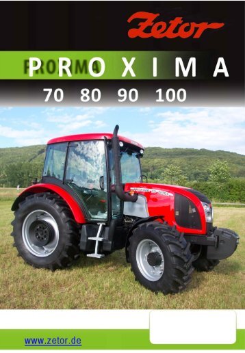 Prospekt Zetor Proxima (PDF)