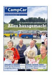 Neu: 29.11.2006: Sonderdruck aus der Zeitschrift - Wohnbus-Szene ...