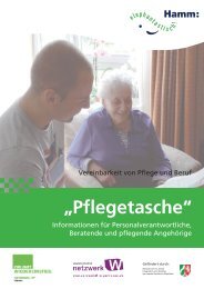 „Pflegetasche“ - Zentrum  Frau in Beruf und Technik