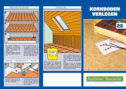 Tipps und Tricks Korkboden verlegen (PDF, 1.5 MB - Raiffeisen ...