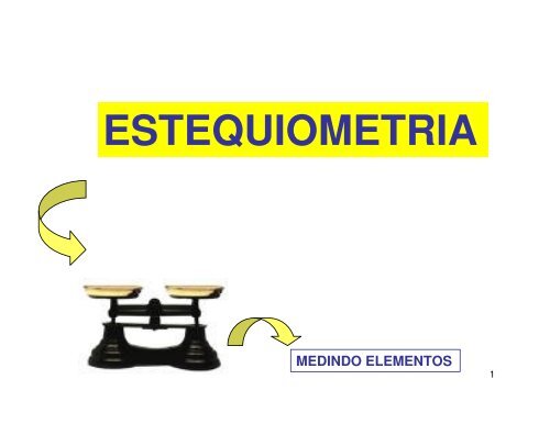 ESTEQUIOMETRIA - Unesp