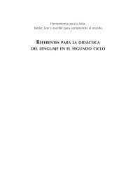 Referentes para la didáctica del lenguaje en el - Red Académica