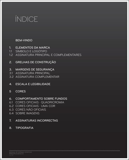 manual de normas gráficas princípios básicos sgcie - Adene