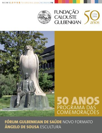 Newsletter - Fundação Calouste Gulbenkian