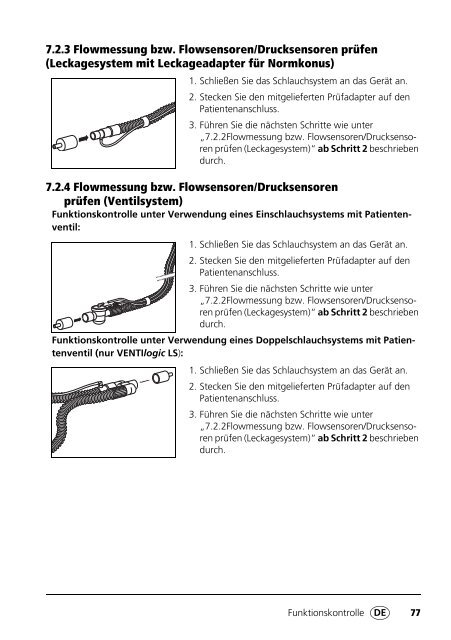 Bedienungsanleitung VENTIlogicLS