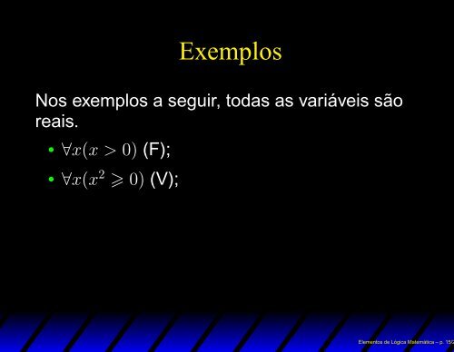 Elementos de Lógica Matemática: uma breve iniciação