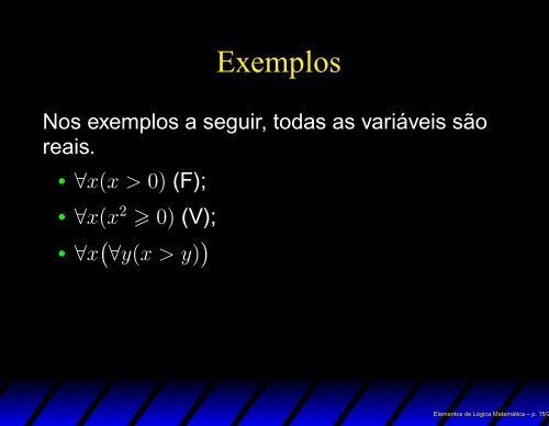 Elementos de Lógica Matemática: uma breve iniciação