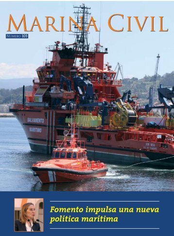 Revista Marina Civil. Nº 103 - Salvamento Marítimo