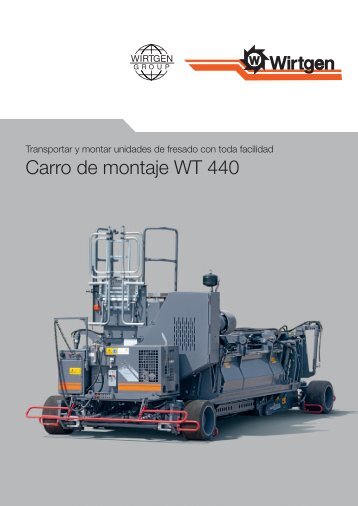 Carro de montaje WT 440 - Wirtgen GmbH