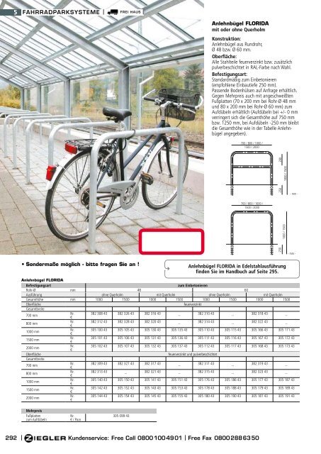 fahrradparksysteme - Ziegler