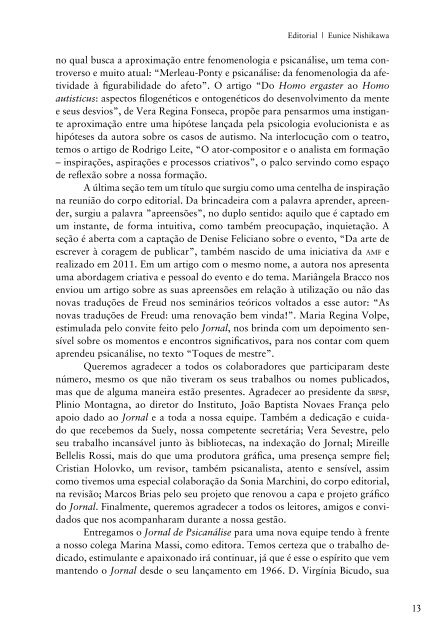 Editorial - PePSIC