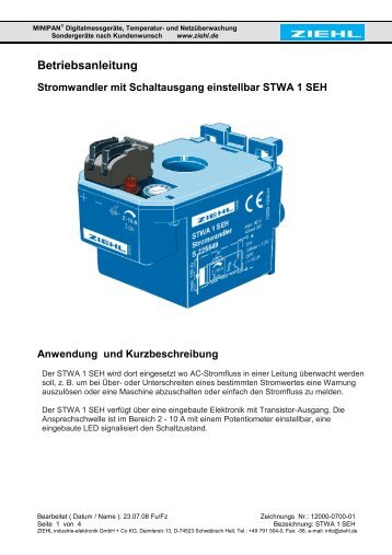 STWA 1 SEH_DE - ziehl.de