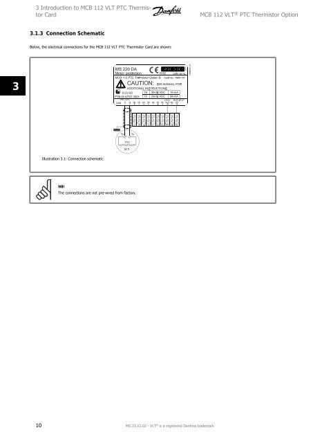 Motor Protection MS 220 DA/ MCB 112 VLT® PTC ... - ziehl.de